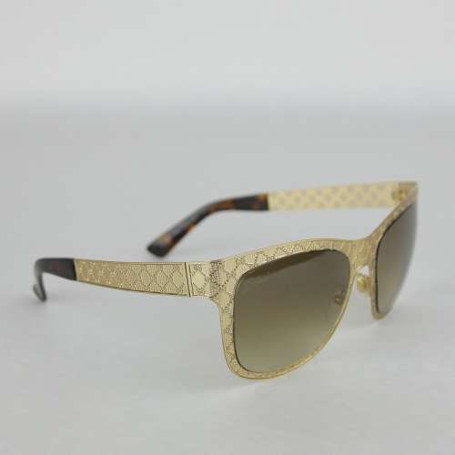 Gucci Gold Metal Diamante Mesh Sunglasses GG 4266/S J5GJD 375746 8663 Sunglasses Offers In Usa